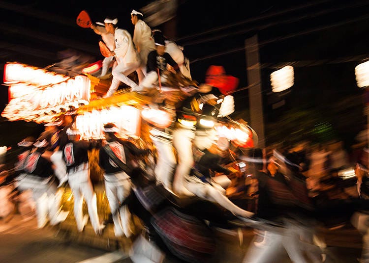岸和田地車祭是大阪最熱鬧奔放的祭典之一(圖片:PIXTA)