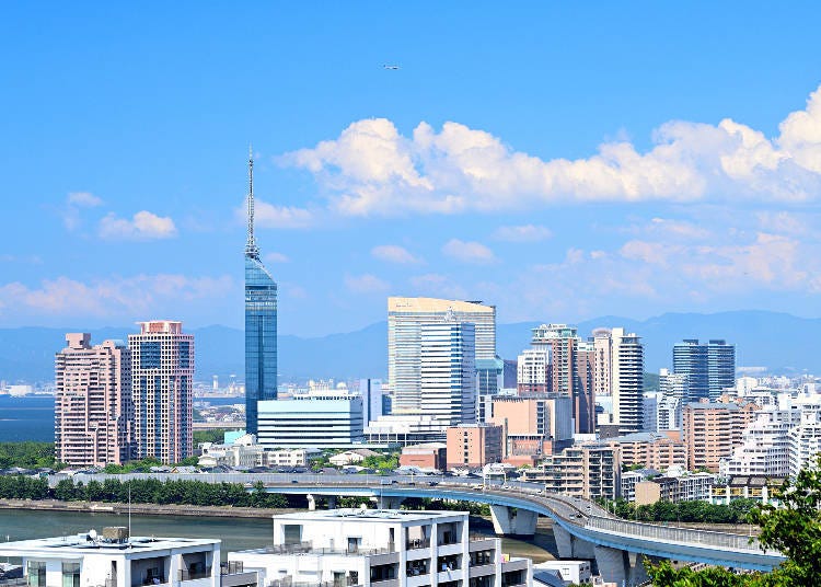 福岡的11月晴空萬里好天氣（圖片來源：PIXTA）