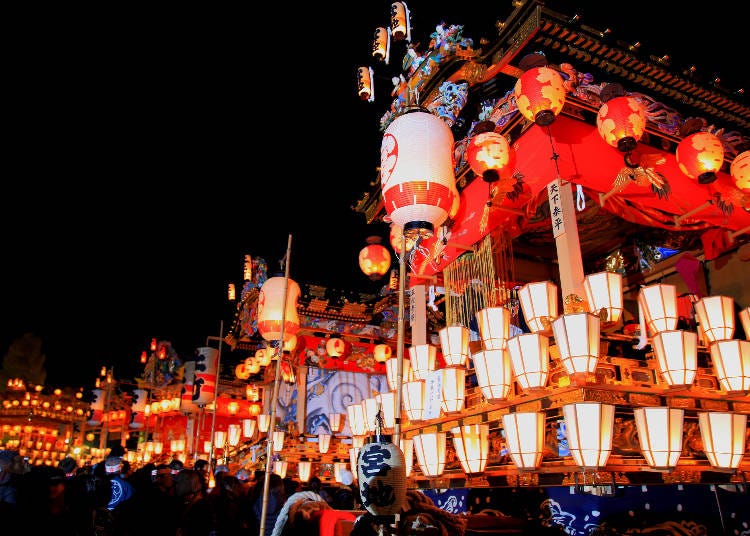 See the magnificent floats on parade at Chichibu Night Festival (Image: PIXTA)