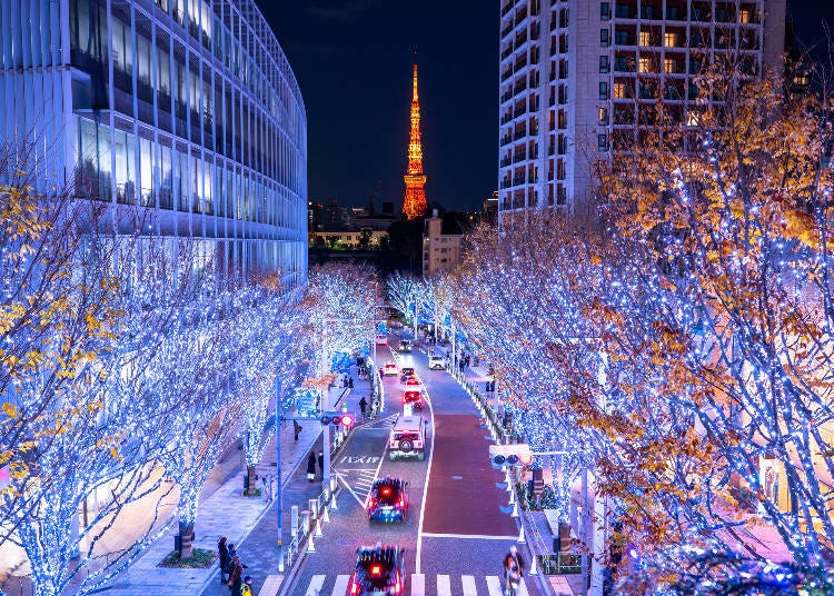 東京的夢幻冬季燈飾（圖片來源：PIXTA）