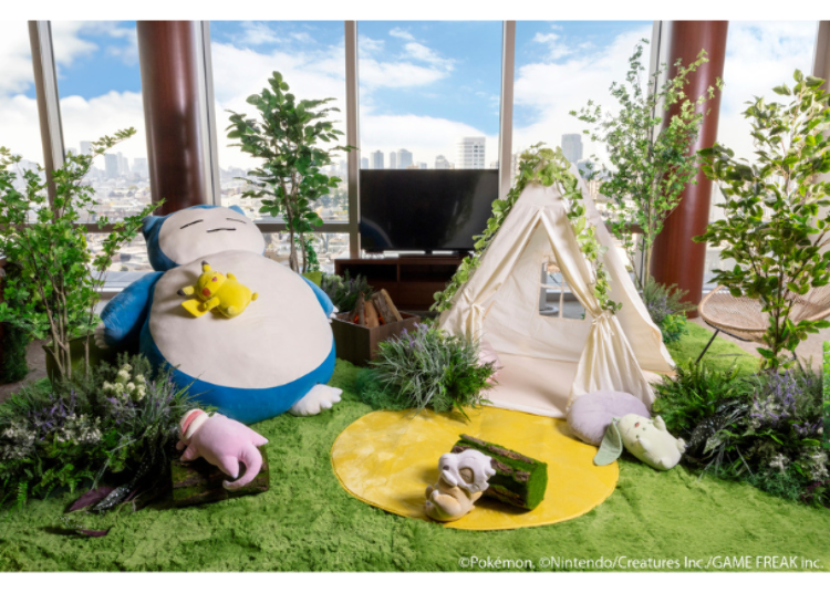 Tokyo Summer 2024: Snooze with Snorlax in a Pokémon Sleep Suite!