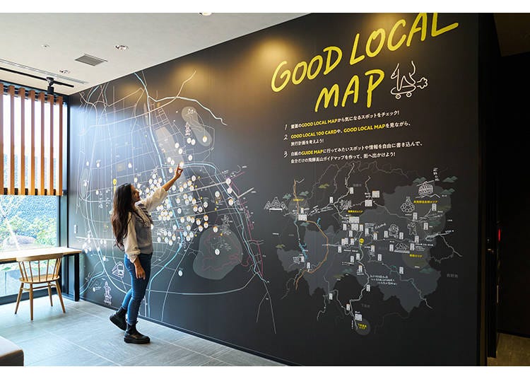Wall map