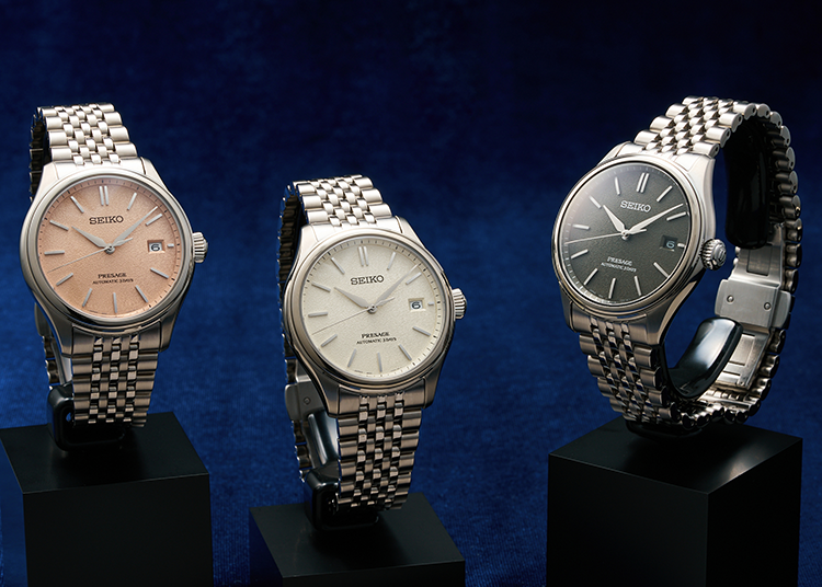 (From left to right) SARX125, SARX121, SARX123, 132,000 yen each (with tax)