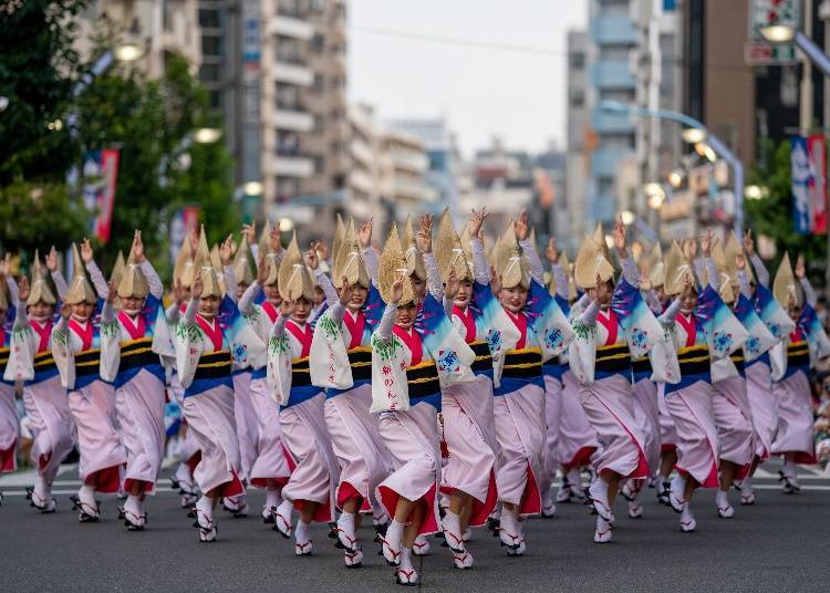 第65回 東京高圓寺阿波舞（8月24、25日）
