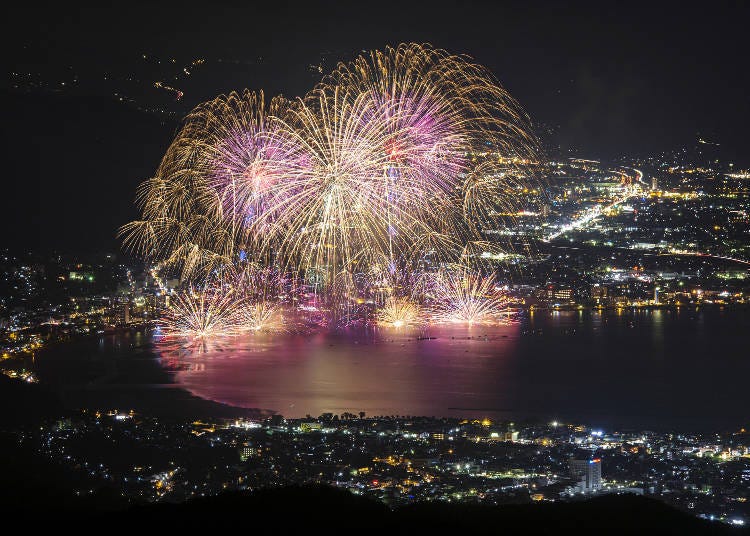 스와코 불꽃축제 (이미지 소재: PIXTA)