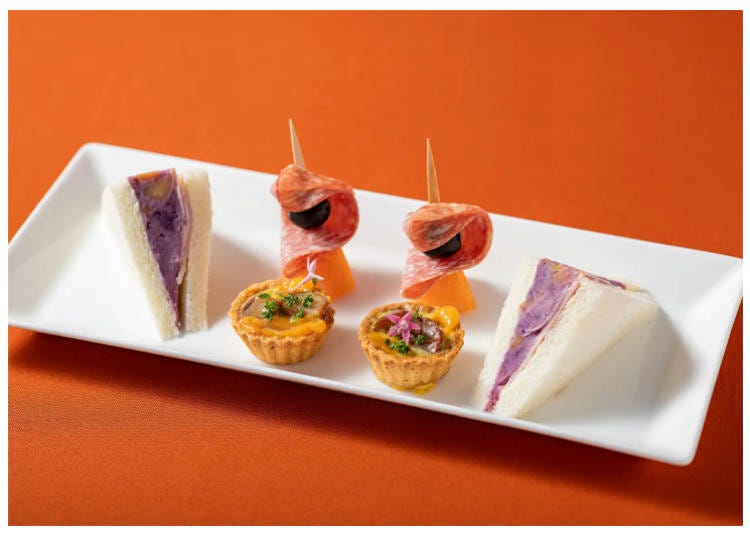 Three savory items perfect for refreshing your palate. (Image: PR Times)