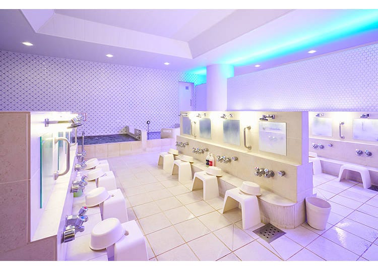 A completely new Tokyo bathhouse with a fantastical atmosphere
