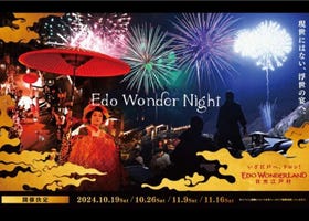 Oiran Courtesan Parades & Fireworks: Join Edo Wonder Night 2024 at Nikko Edomura This October/November
