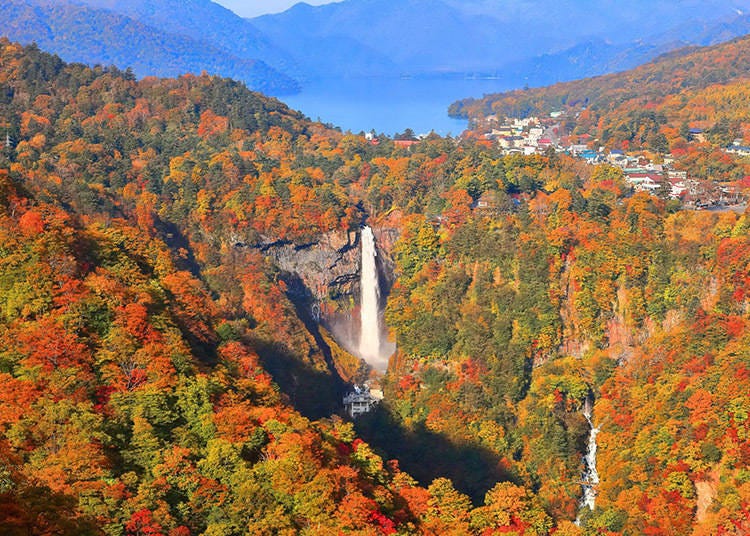 Pemandangan dari atas Air Terjun Kegon (Imej: Klook)