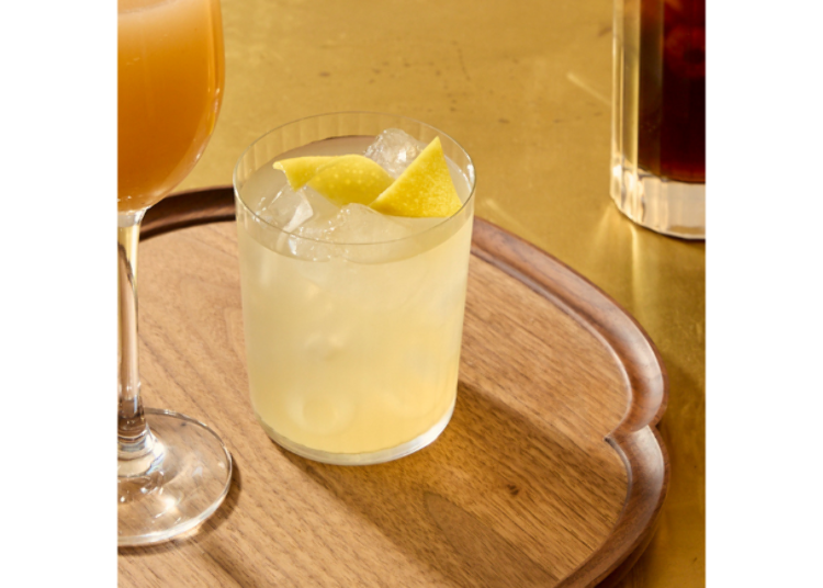 Jasmine saké highball - bills house saké, bourbon, coconut jasmine tea and yuzu (Image courtesy of bills Japan)