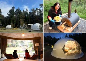富士山・河口湖の自然を満喫するならグランピングがおすすめ！「HOSHIFULL DOME FUJI」で宿泊体験