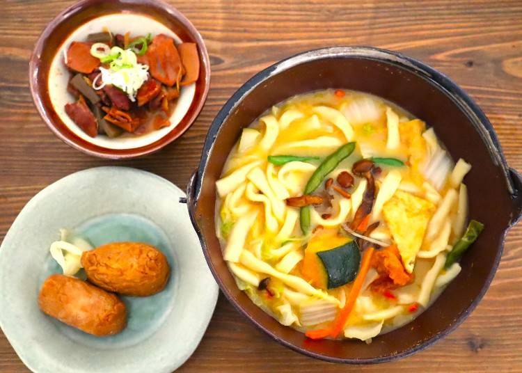富士山白雲造型超可愛&專注講究餺飥為最大賣點！：「餺飥不動 東戀路店」