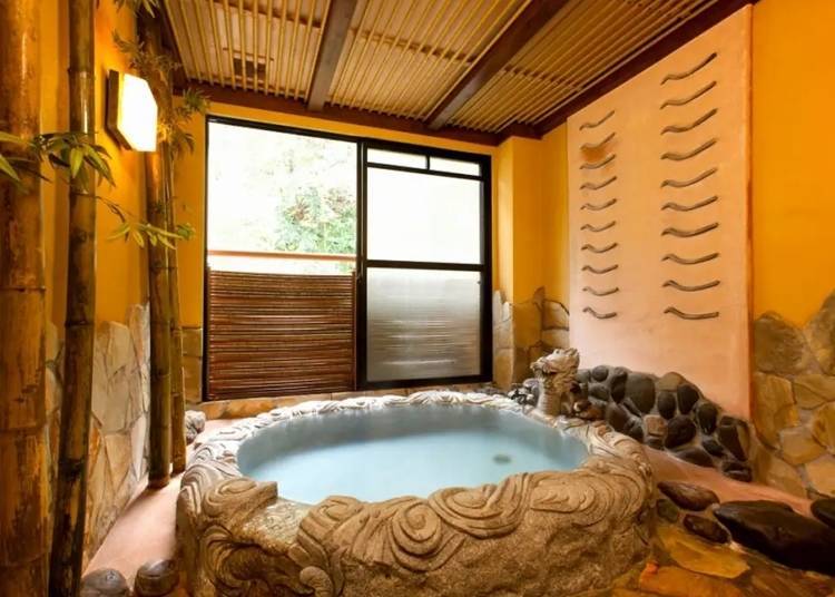 Example of a guest room at Hamazen Ryokan (Photo credit: PR TIMES)