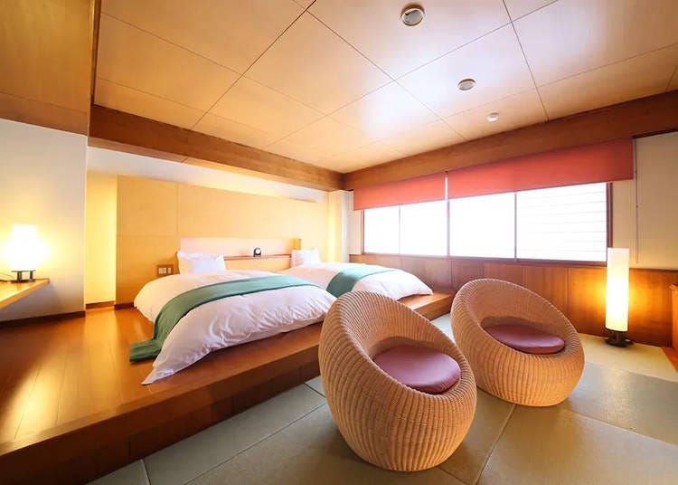 Twin Room with Shower and Tatami (Image: Klook)