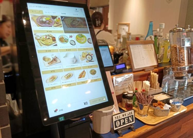 セルフオーダー式のスマートレジ