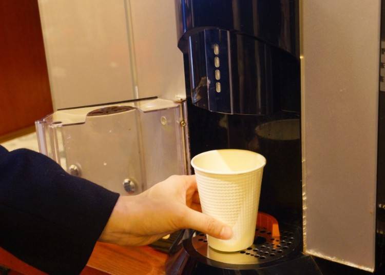 Freshly Ground Coffee Made from Select Beans and Welcome Snacks