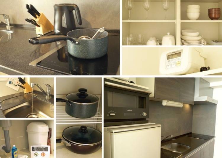 Full, Well-Equipped Kitchens