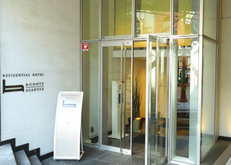 Arriving at the Hotel