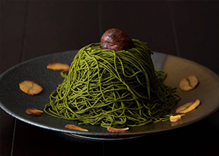 生しぼりお濃い抹茶モンブラン（1,840円）