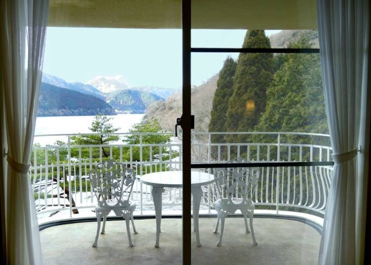 Stunning Lake Views from the Private Balcony in Every Room
