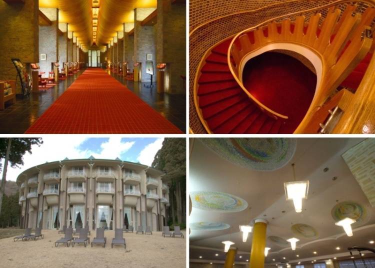 Explore the Architecture Within the Hotel