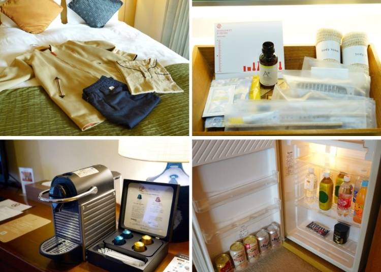 客室の設備やルームアメニティも要チェック