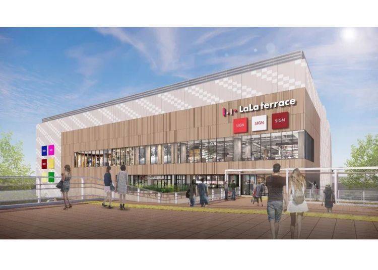 June 2025: Mitsui Shopping Park LaLa terrace Kitaayase – A New Community Hub (Tokyo, Kita-Ayase)