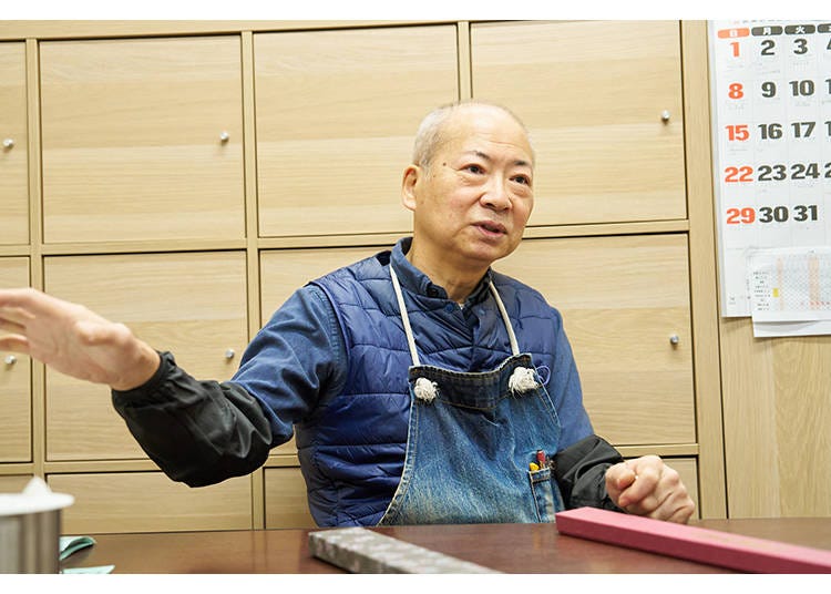 Seiichi Kamata talks about the finer points of Japanese knives.