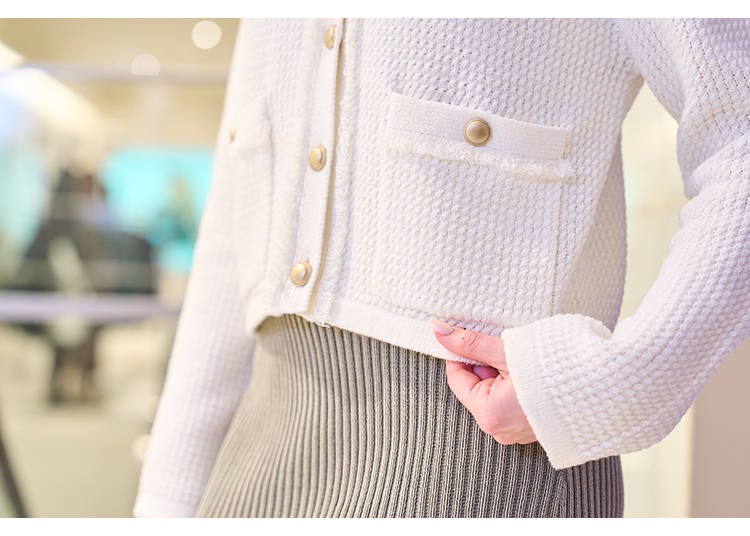 Fabrics with rich textures, elegant details, and adorable designs provide a comfortable and fashionable fit.