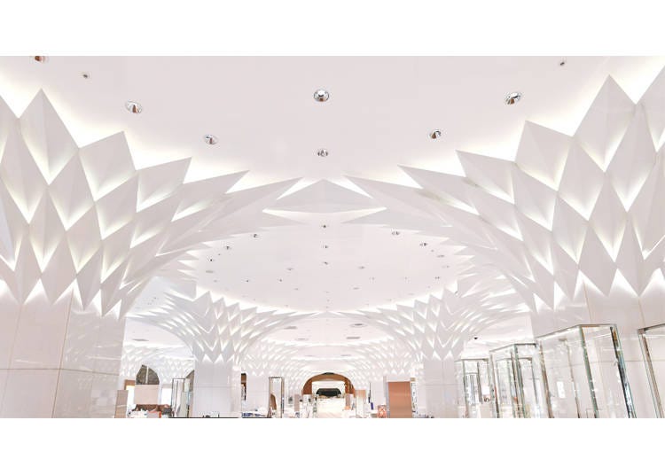 5. Main Building First-floor Interior Design by Kengo Kuma