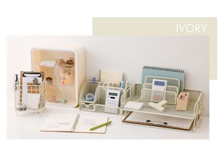 6 Stylish & Practical Japanese Desk Organizers from 3COINS You'll Want Right Now