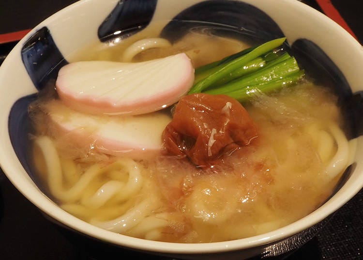 Odawara Hojo Udon (1,100 yen)