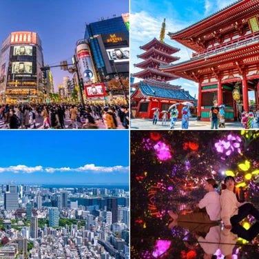 「東京旅行」完全ガイド！渋谷、浅草、お台場などの観光地からショッピング、グルメ、お土産まで