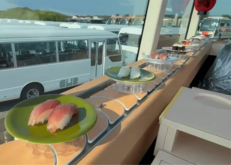 Only in Japan? A Double-Decker Conveyor Belt Sushi Bus Is Coming to Tokyo