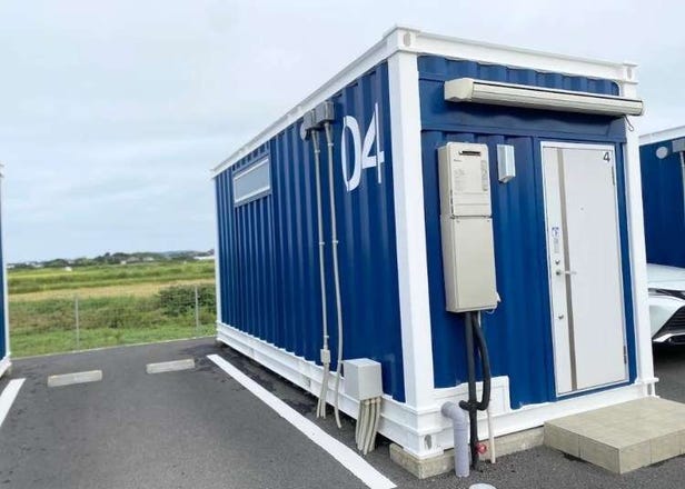 What’s it like to stay in a Japanese container hotel?