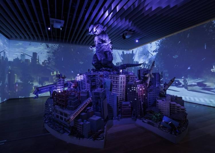 Scenes from the “Godzilla: The Art” Exhibit (TM & © TOHO CO., LTD.)