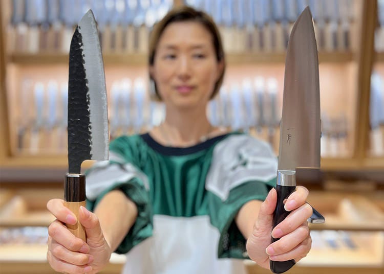 The Santoku knife is the ideal choice for household use!