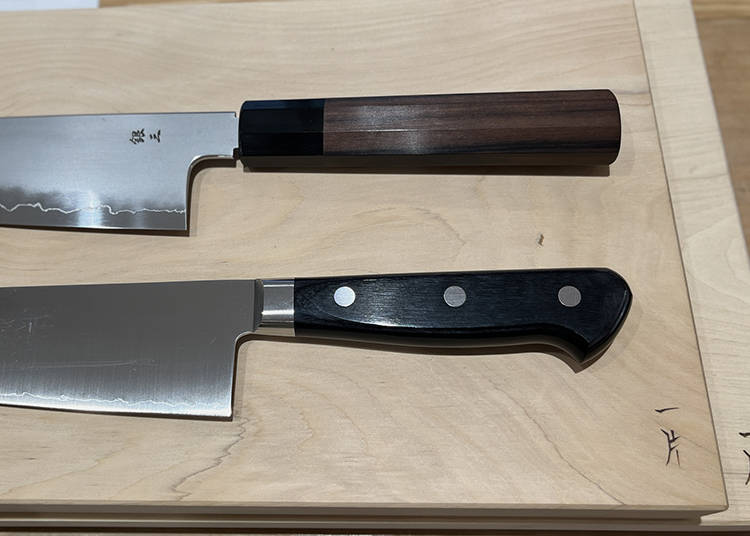 Japanese-style or Western-style handle?
