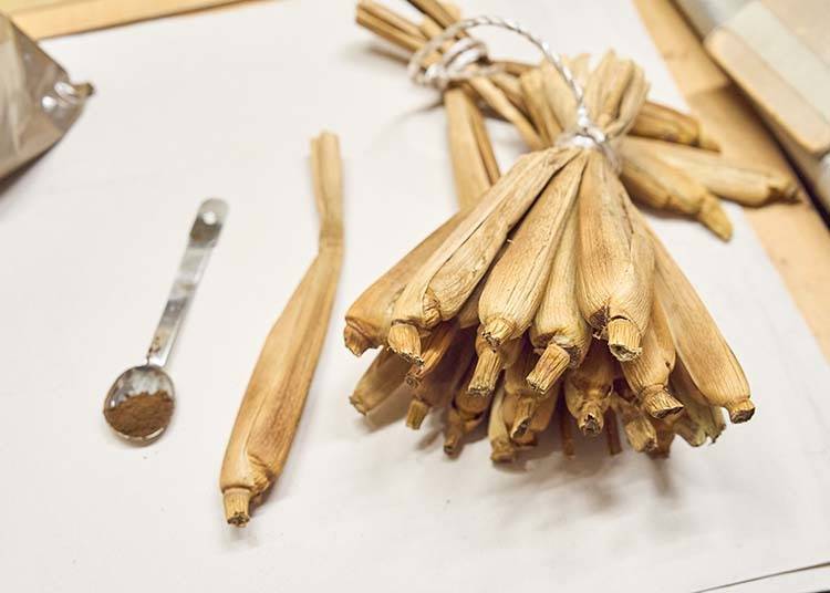 Utilizing only natural materials, sabi-ire continues a traditional method passed down for generations.