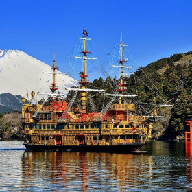 富士山、箱根への日帰りバスツアー、帰路は新幹線を利用
画像：Viator