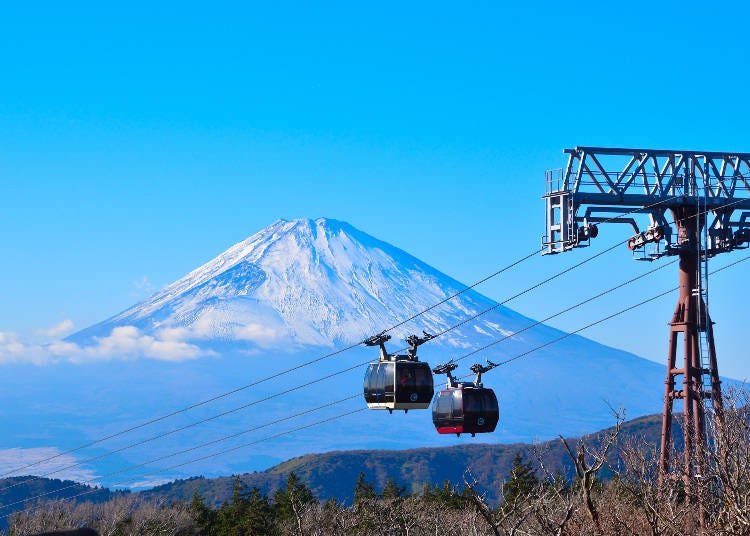 王道ルートの決定版】富士山＆箱根を1日で満喫！いいとこ取りツアー