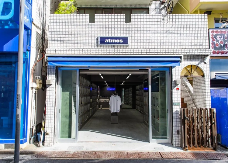atmos Harajuku Store. Image source: Foot Locker atmos Japan LLC (via PR TIMES release)