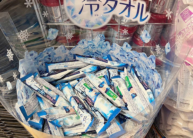 Bioré Cooling Towel (ビオレ 冷タオル; 1 pack, 132 yen)