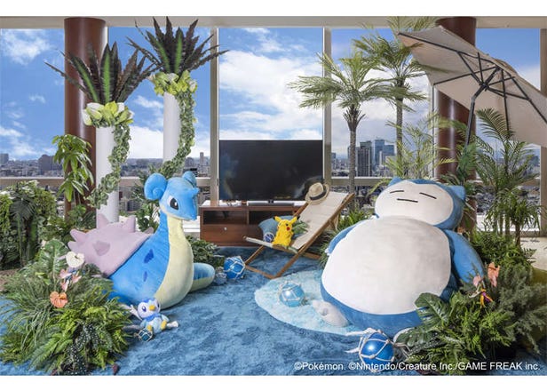 Stay with Snorlax? Grand Hyatt Tokyo's Summer Pokémon Resort Experience Is the Ultimate Sleepover
