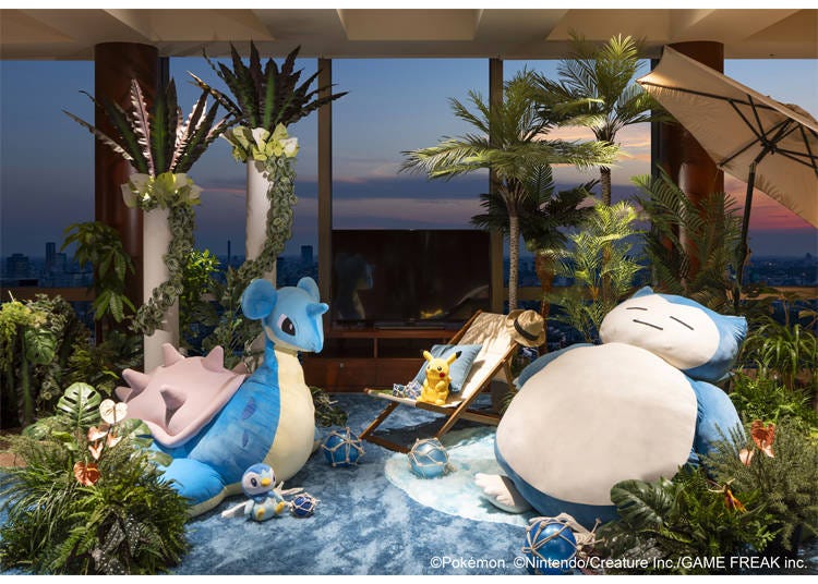A Tropical Pokémon Island in the Heart of Tokyo