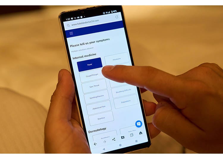 How to use HOTEL de DOCTOR 24 in three simple steps