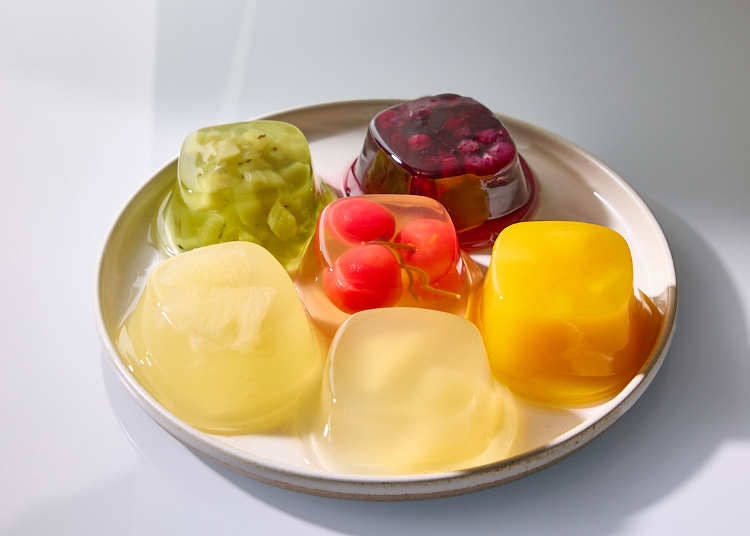 Ginza Jelly (6piece set) / 2,160 yen Image courtesy of: Ginza Sembikiya