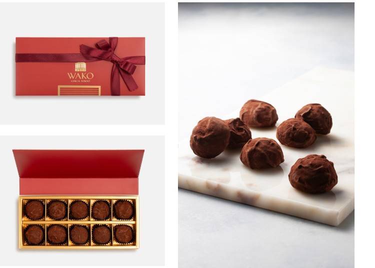 Truffe Nature(10pieces)/ 5,940 yen Image courtesy of: Wako Co., Ltd.