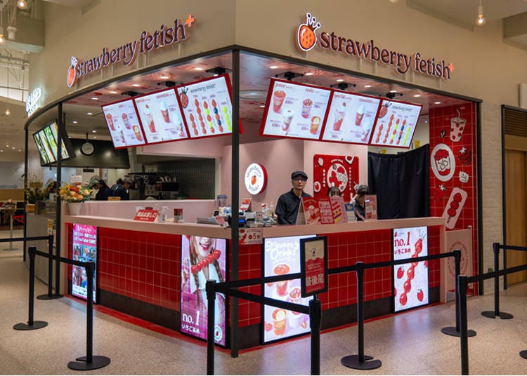 Strawberry Fetish+ : Next-Generation Strawberry Candy and Luxurious Drinks