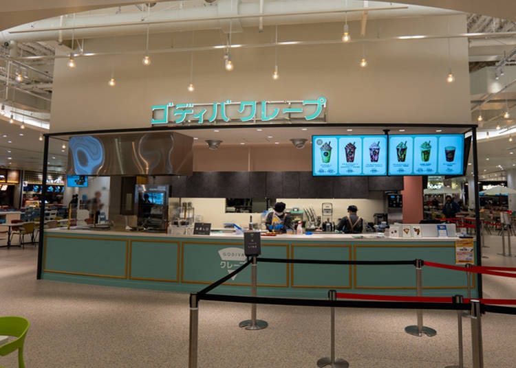 GODIVA CREPE：使用 GODIVA 原創巧克力奶油的精緻可麗餅